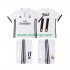 Camisola Real Madrid BALE 11 2016 2017 Retro Criança Equipamento Primeiro Manga Curta